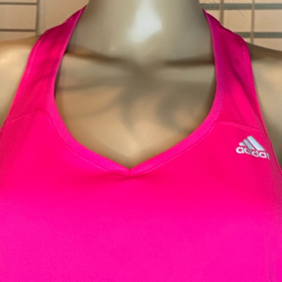 Women's Adidas Sequencials ClimaLite Running Athletic Tank Top Size Medium EUC - Picture 2 of 6